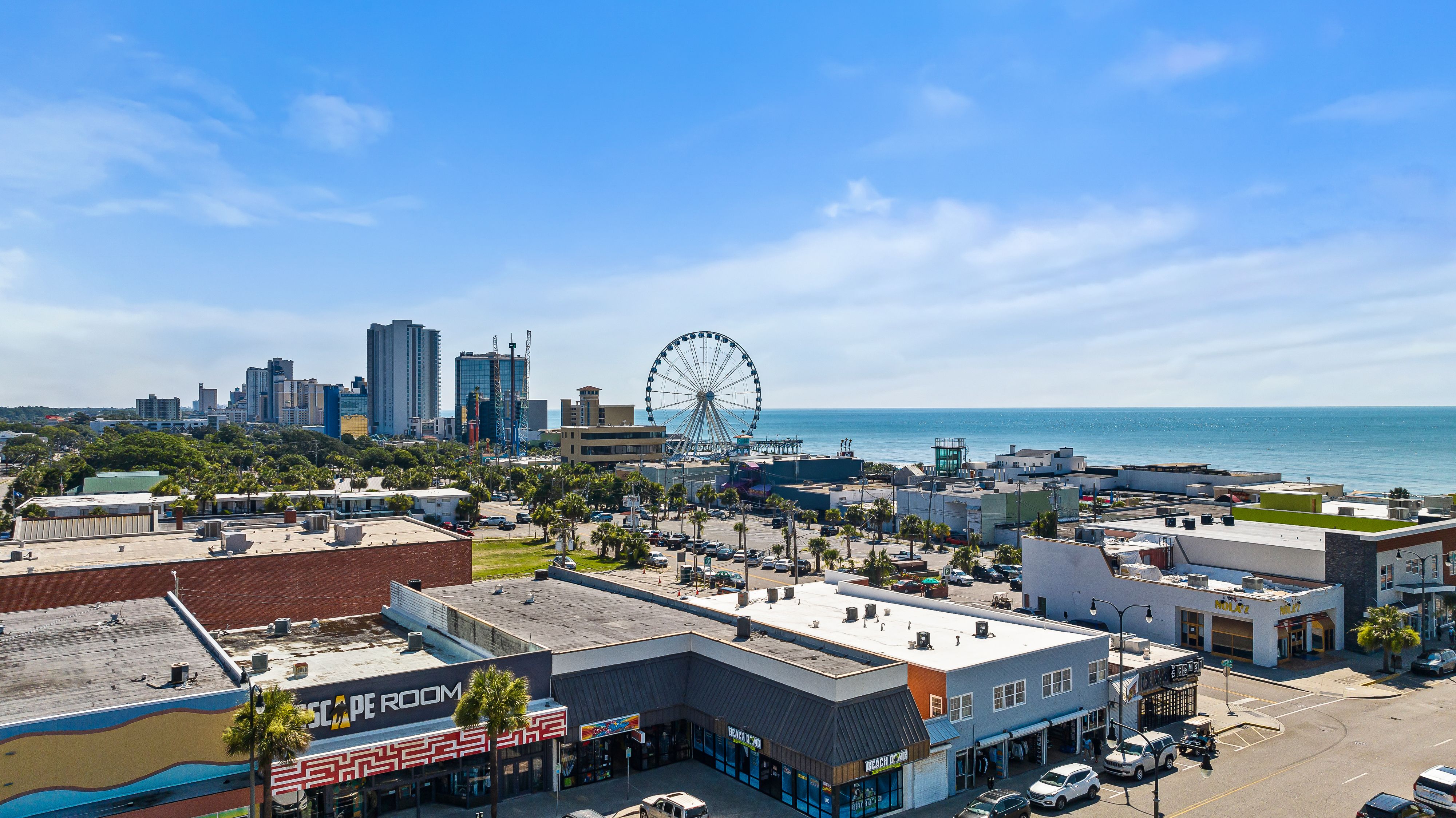 Myrtle Beach Skyline and Coast