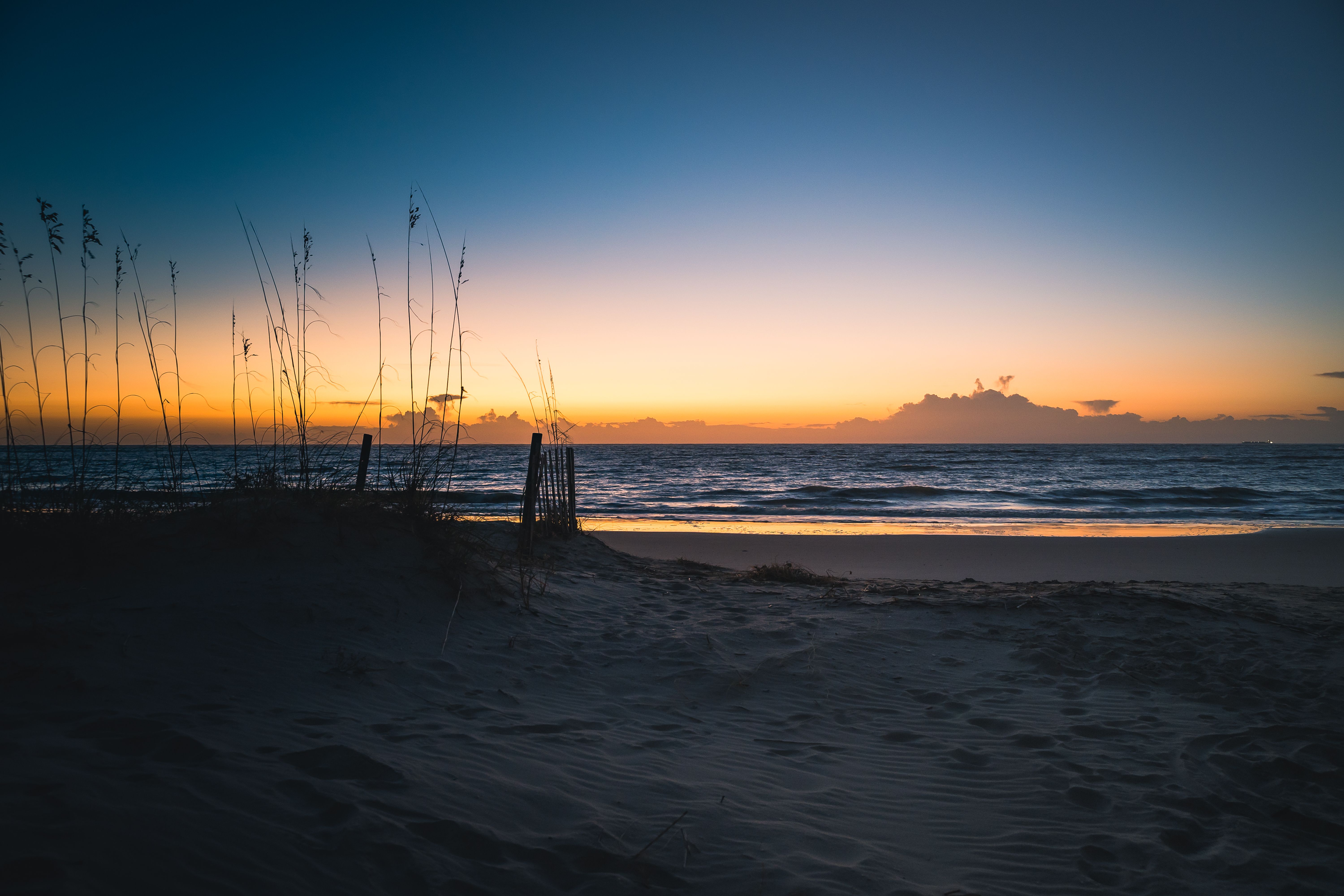 South Carolina Coastline at Sunset